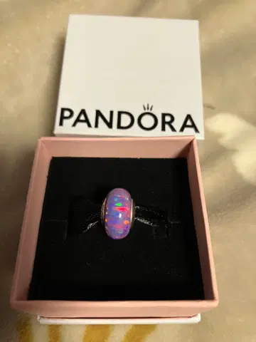 Pandora 보라색 오팔풍 참