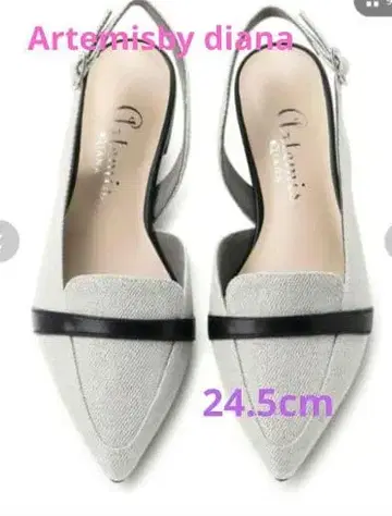 artemis by DIANA 세퍼레이트 디자인 백 밴딩 플랫슈즈