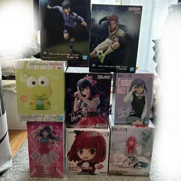 최애의 아이 블루 록 산리오 하이큐 피규어 묶음 판매