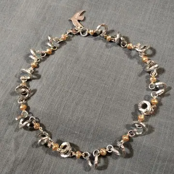 세실 에잔느 담수 진주, 실버 계열 목걸이