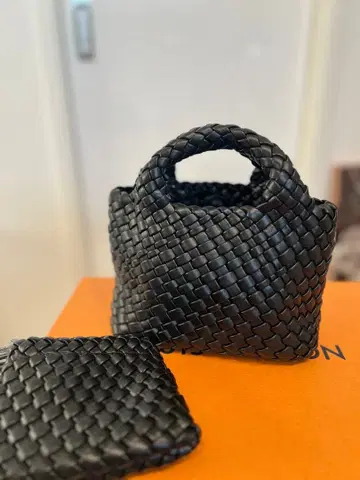 Bloom 뜨개질 백 블랙