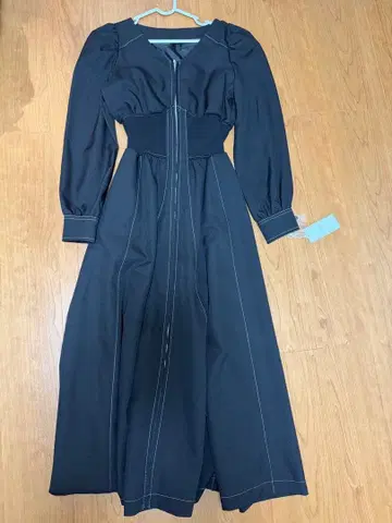 앙데팡당 원피스 긴팔