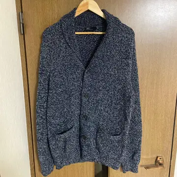 GAP 네이비 숄카라 가디건 XL