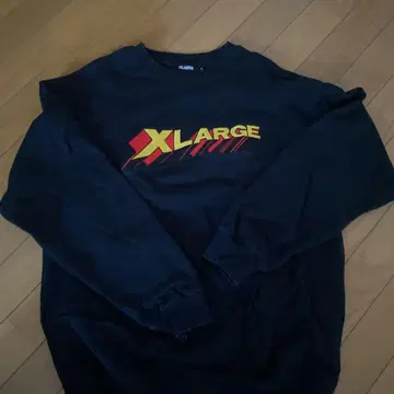 XLARGE 블랙 M 맨투맨