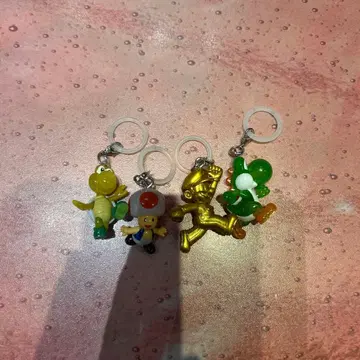 슈퍼 마리오 메지루시 액세서리 4개 세트