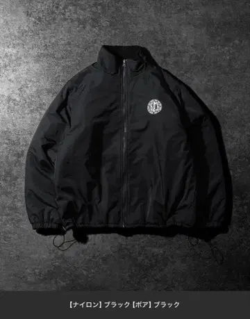 kutir 아우터 2way 리버서블 나일론 보아 블루종