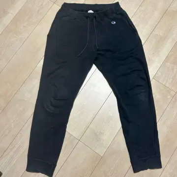 Champion 블랙 스웨트 팬츠 L