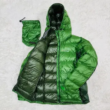 몽벨 알파인 다운 파카 Men's M 그린 완판템 단종템