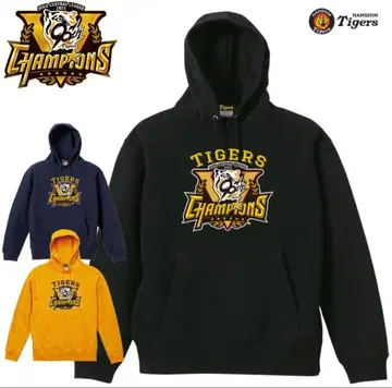 2025 한신 타이거즈 리그 우승 기념 로고 맨투맨 후드티 구단 승인