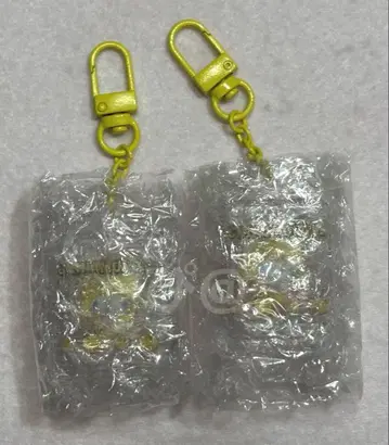 산리오 후르츠 디자인 시크릿 키링 시나모롤 레몬 2개