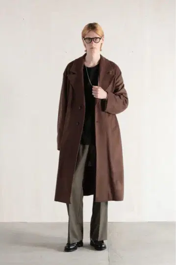 MB ULTIMATE FABRIC 캐시미어 울 클래식 체스터 코트