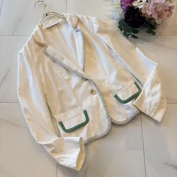 FABIANAFILIPPI 테일러드 자켓 파이핑 겉옷 XS