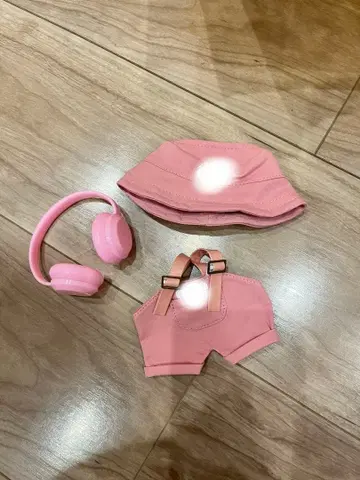 LABUBU 라브부용 핑크 코디 세트