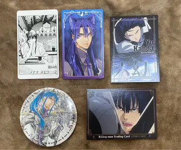D.그레이맨 칸다 유우 카드 캔뱃지