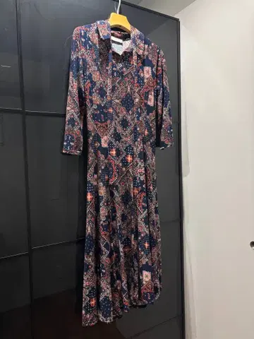 FIFILLES paris 페이즐리 셔츠 원피스