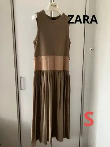 ZARA 자라 원피스 슬리브리스 S