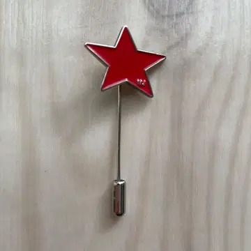 마크제이콥스 핀 배지 별 모양 red 빨간색 MARC JACOBS