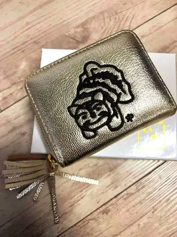 토라야 우이로 x perche x ear 아코디언 주름 접이식 지갑