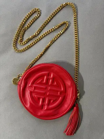 SHANGHAI TANG 가죽 숄더백