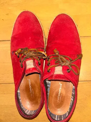 스테파노 로시 빨간색 캐주얼 슈즈