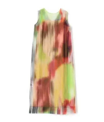 [택 포함] CABaN 캐번 오간자 시어 원피스 FREE