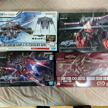 HGCE 건담 프라모델 세트 + 옵션 부품