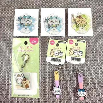 초 매지컬 치이카와 하치와레 밤만쥬 모몽가 토끼 아크릴 스탠드