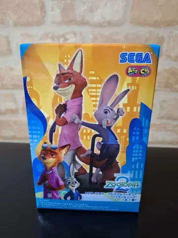 SEGA 주토피아 ACT/CUT 프리미엄 피규어 주디&닉