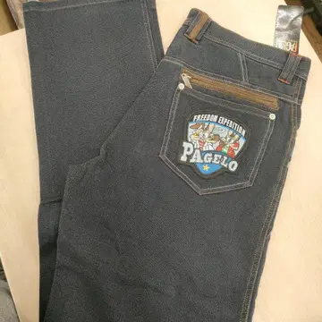 PAGELO 스트레이트 데님 w85cm