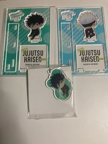 주술회전 카페 2025 아크릴 스탠드 고죠 후시구로