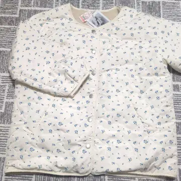 시마무라 Helm 꽃무늬 아우터 화이트