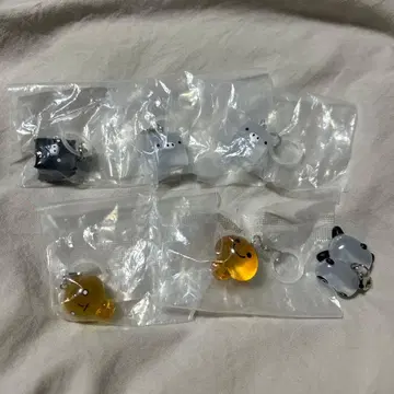 산엑스 유니버스 메지루시 키링 마스코트 참