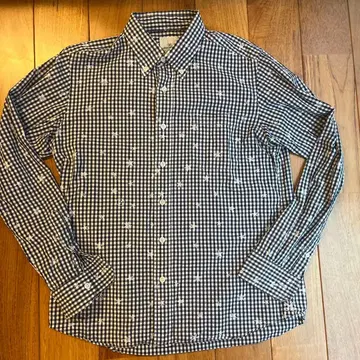 uniform experiment 깅엄 체크 셔츠 사이즈 2