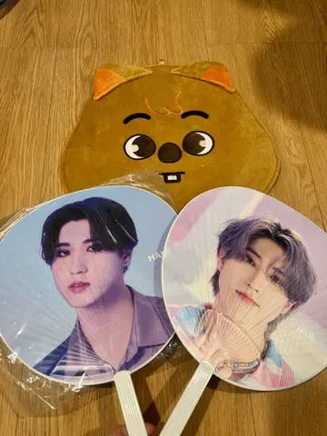 HAN Han Jisung 한지성 부채 2장 부채 커버