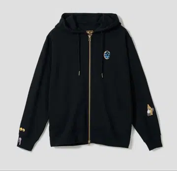 죠죠의 기묘한 모험 그라니프 호위팀 모티브 쭈리 지퍼 후드티 L