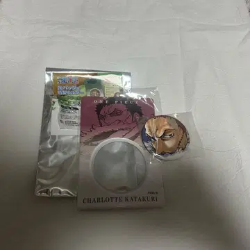 ONEPIECE 캔뱃지 & 특제 홀더 카타쿠리