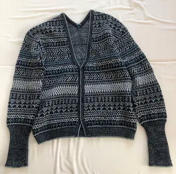 45rpm 니트 가디건 노르딕