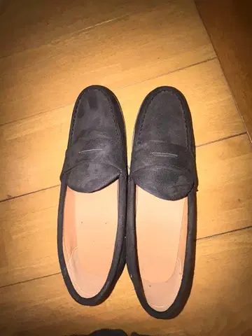 블랙 스웨이드 로퍼