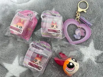 파워퍼프걸스 블로썸 키링 5개 세트