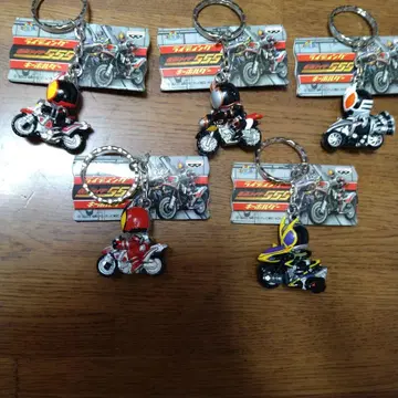 라이딩 가면라이더 555 키링 전 5종 풀컴프 세트 (미사용품)