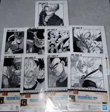제일복권 드래곤볼 40th 코믹 클리어 파일 세트 묶음 판매