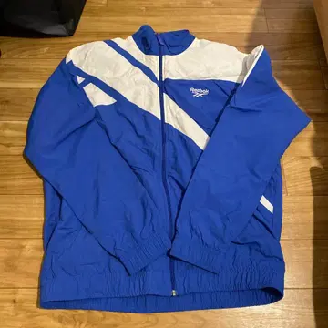 Reebok 나일론 자켓 L 파랑/화이트