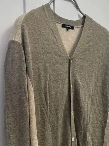 새상품급 pas de calais 파드칼레 긴팔 가디건 베이지 계열