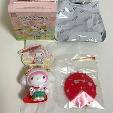 TOPTOY 산리오 캐릭터즈 블라인드 박스 피규어 마이멜로디 사계절 화복