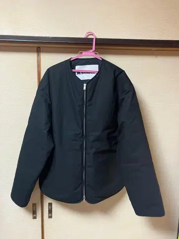 질샌더+ 블랙 집업 자켓 다운