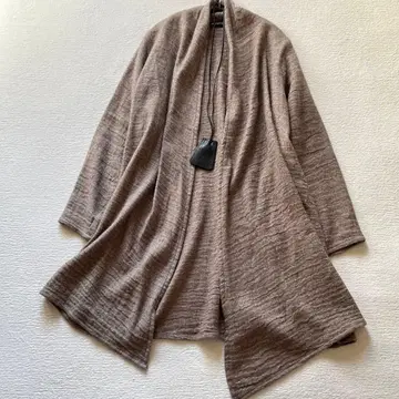 미즈이로 인드 mizuiroind 드레이프 가디건 울 린넨