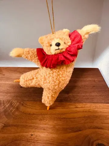 발레 테디베어 곰 키링