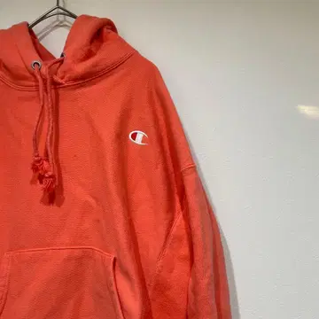 챔피온 리버스 위브 파랑 택 복각 후드티