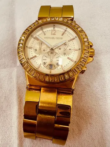 MICHAEL KORS 골드 손목시계