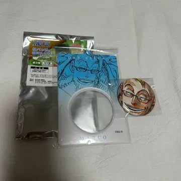 ONEPIECE 캔뱃지 & 특제 홀더 컬렉션 마르코